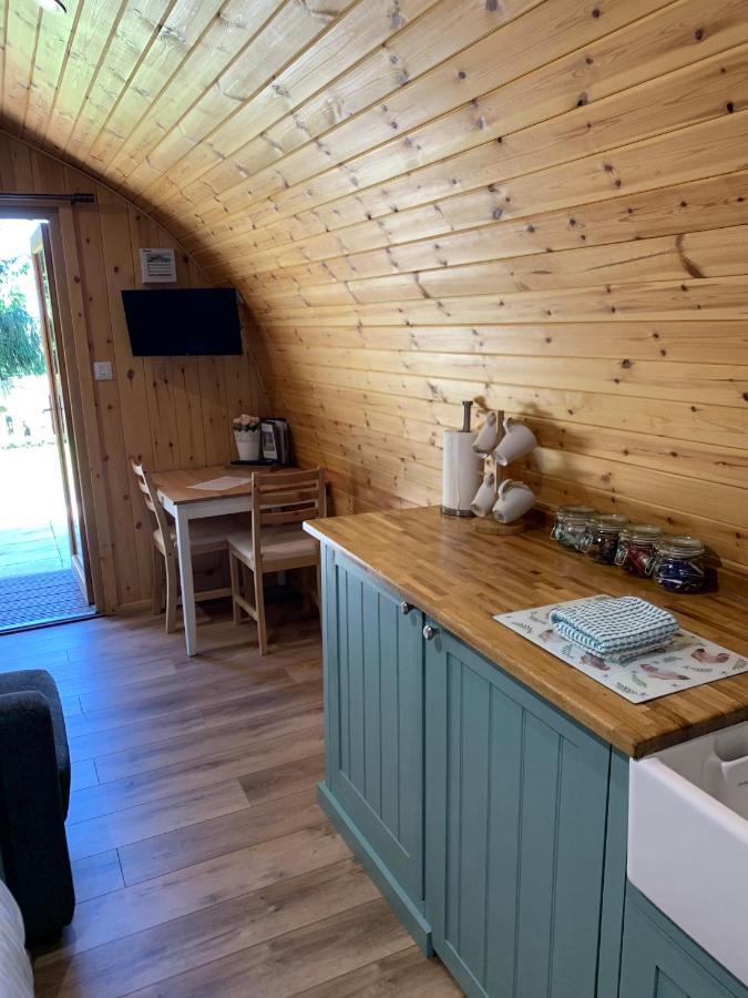 Kersebrock Kabins Falkirk Extérieur photo